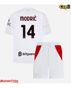 AC Milan Luka Modric #14 Echipament de Fotbal Replică 2026-27 Copii Deplasare (+ Șorturi)